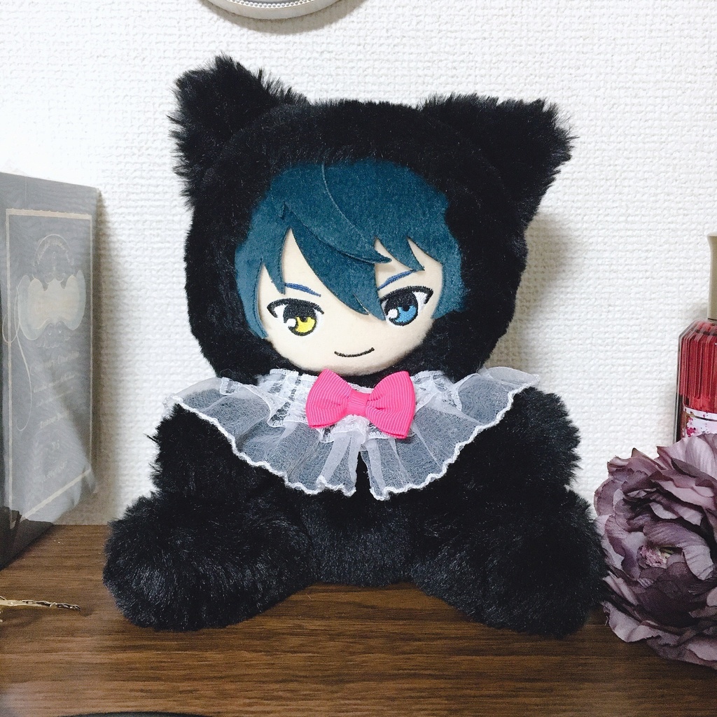 着ぐるみ用付け襟リボン