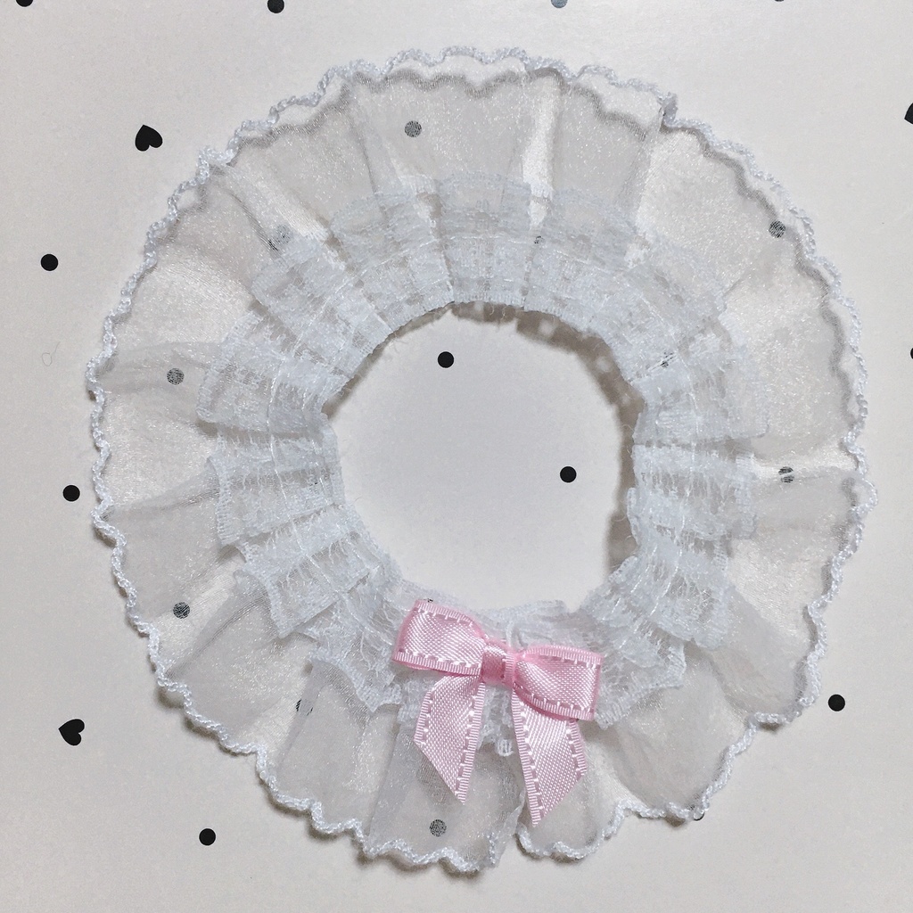 着ぐるみ用付け襟リボン2