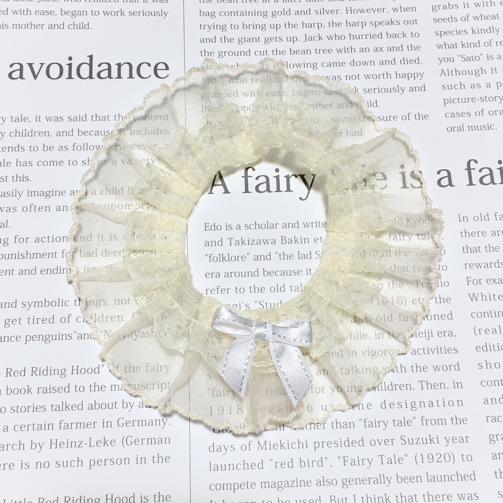 着ぐるみ用付け襟カラー