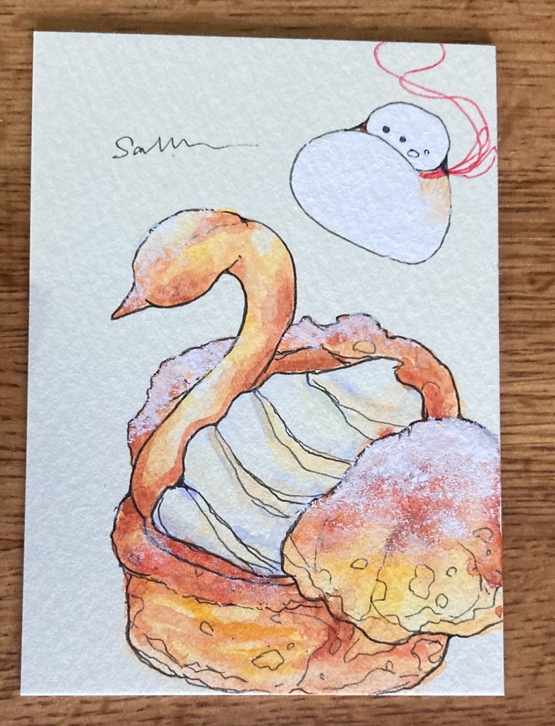 レトロ展 ミニ原画(ATC)①