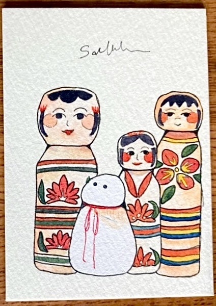 レトロ展 ミニ原画(ATC)①