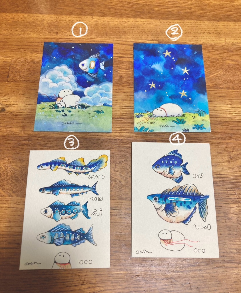 ATC (ミニ原画)