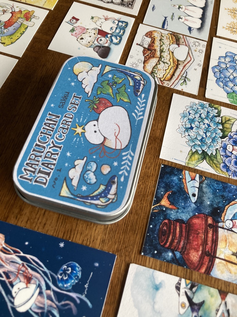 Maruchan diary card set