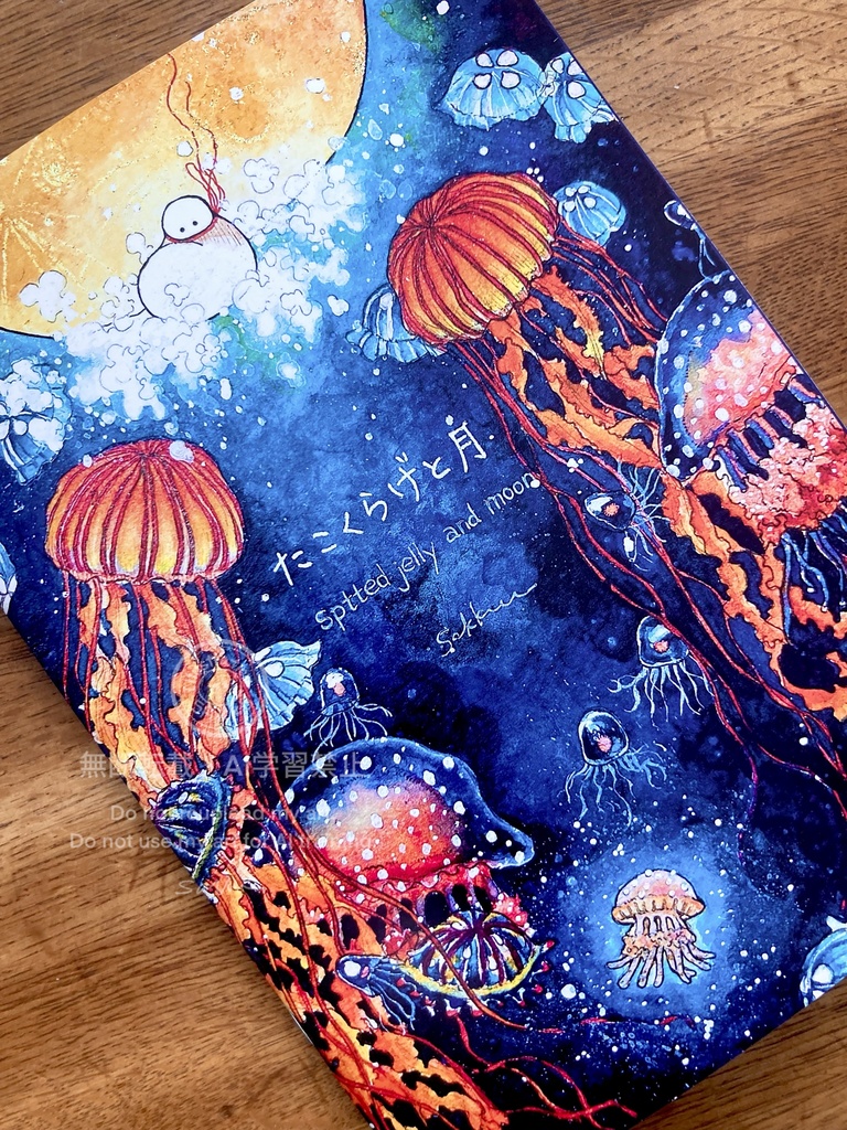 絵本 たこくらげと月