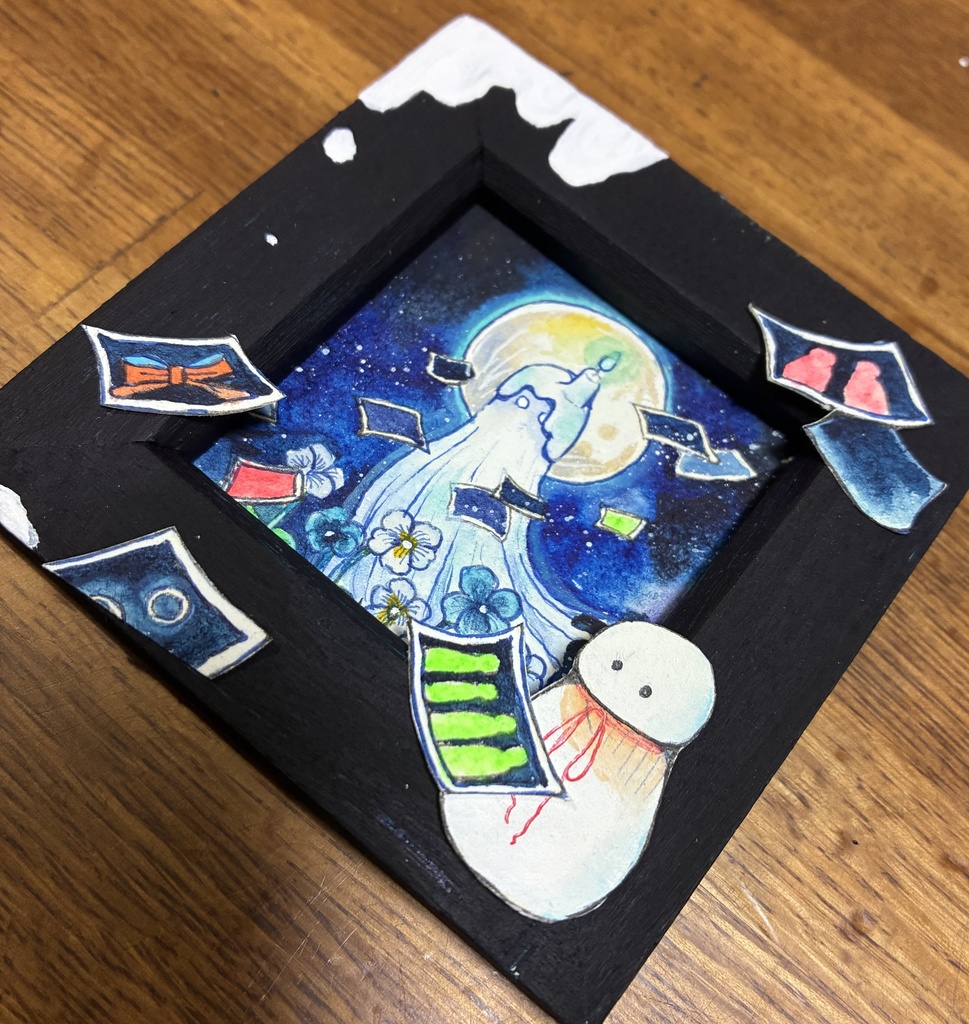 ミニ原画　思い出せない