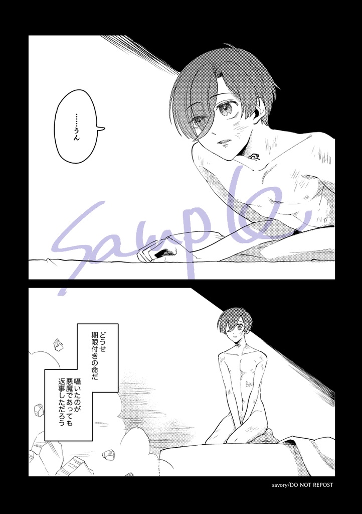 【紙媒体/創作BL/R18】メトラの檻 Bipartito