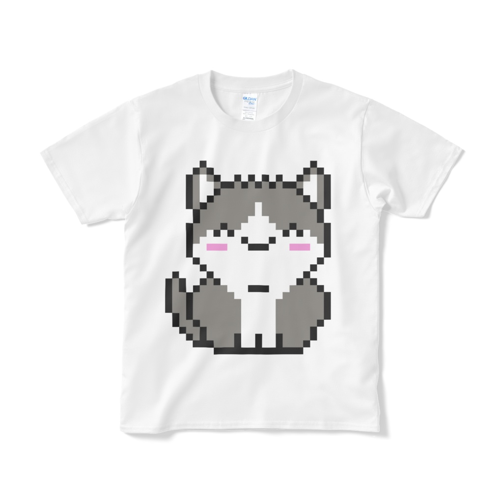 ドット猫 グレー