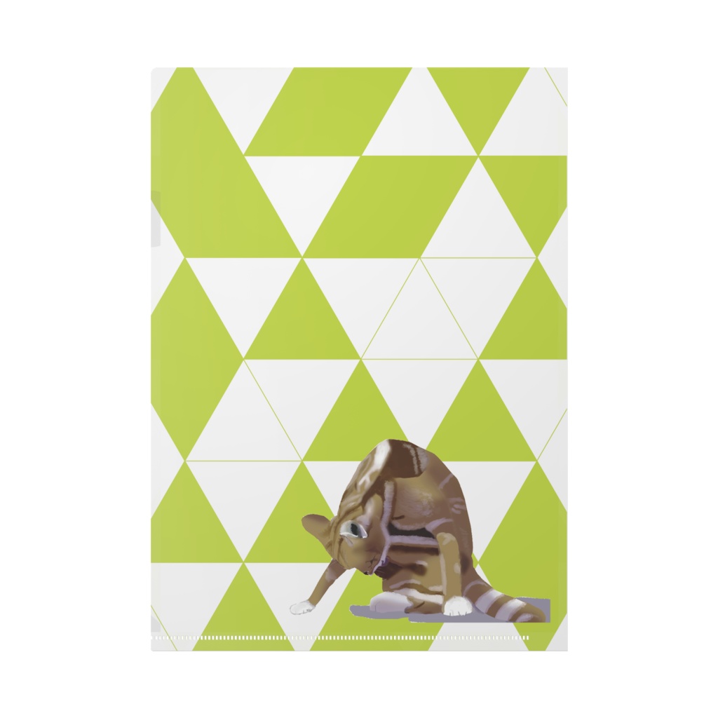 下向くウリ坊クリアファイル