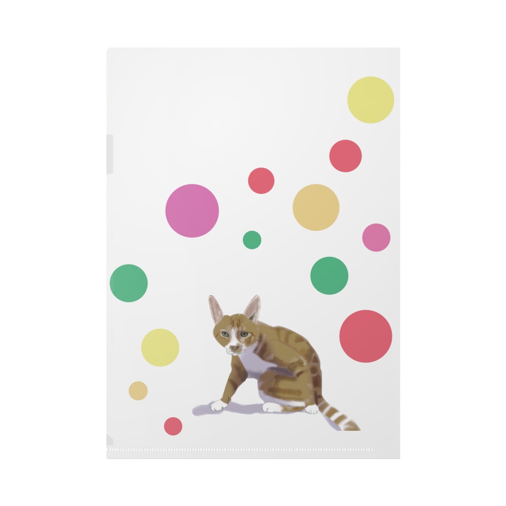 前向くウリ坊クリアファイル