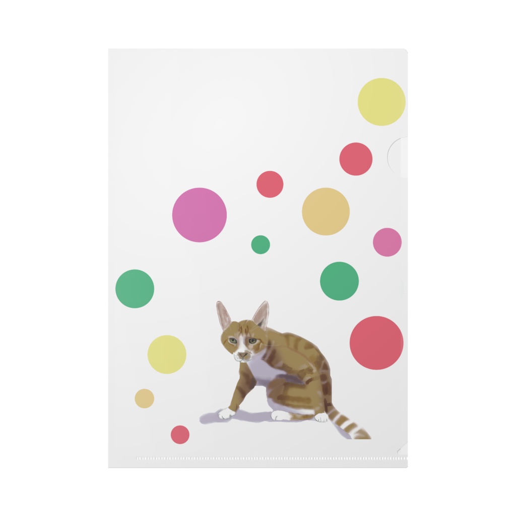 前向くウリ坊クリアファイル