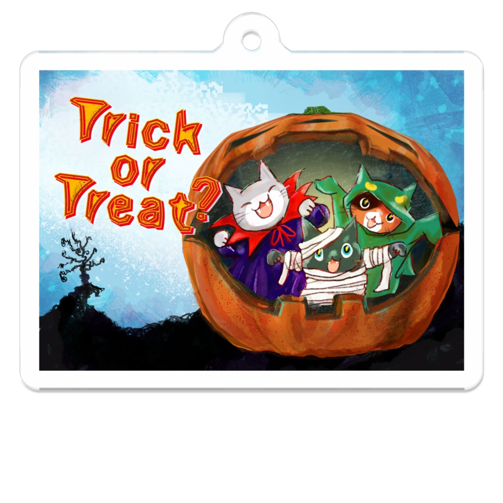 猫のハロウィン