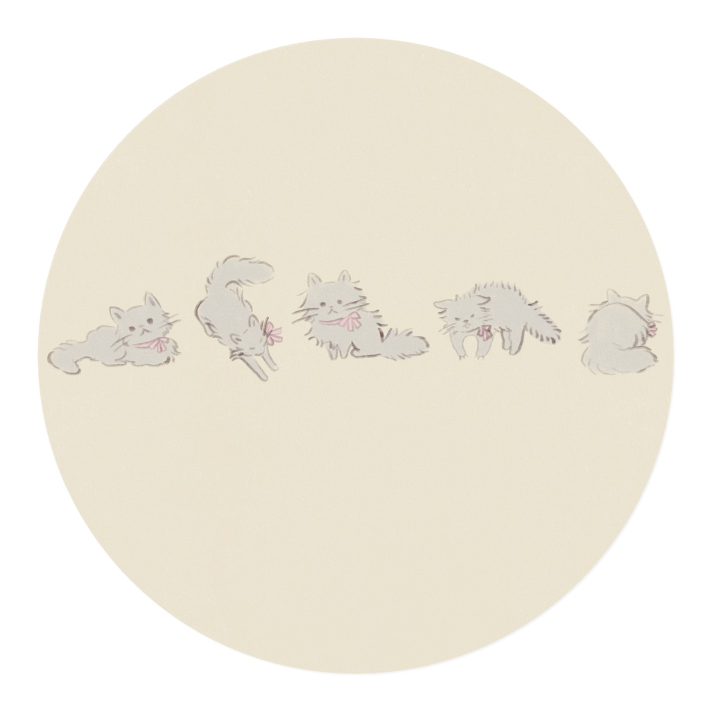 ねこ柄マスキングテープ