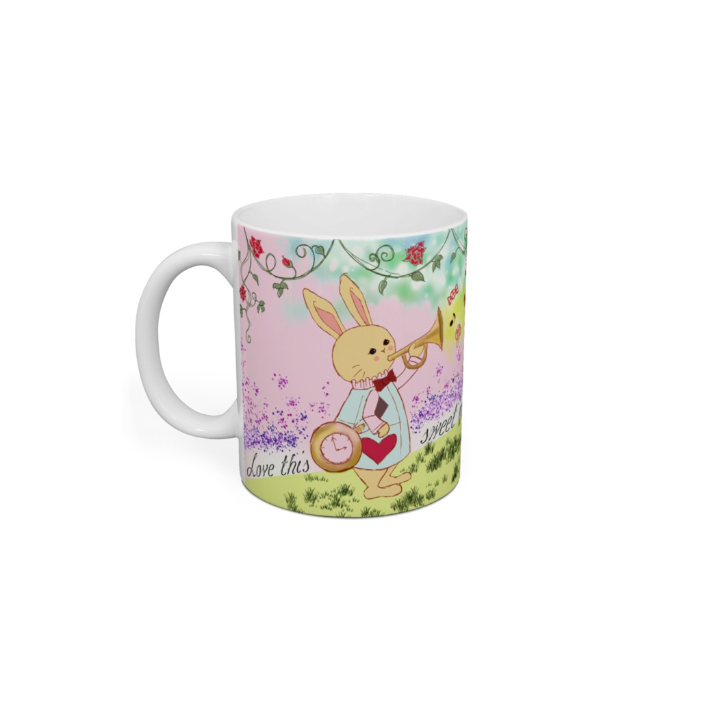 ウサギさんと甘いひと時を