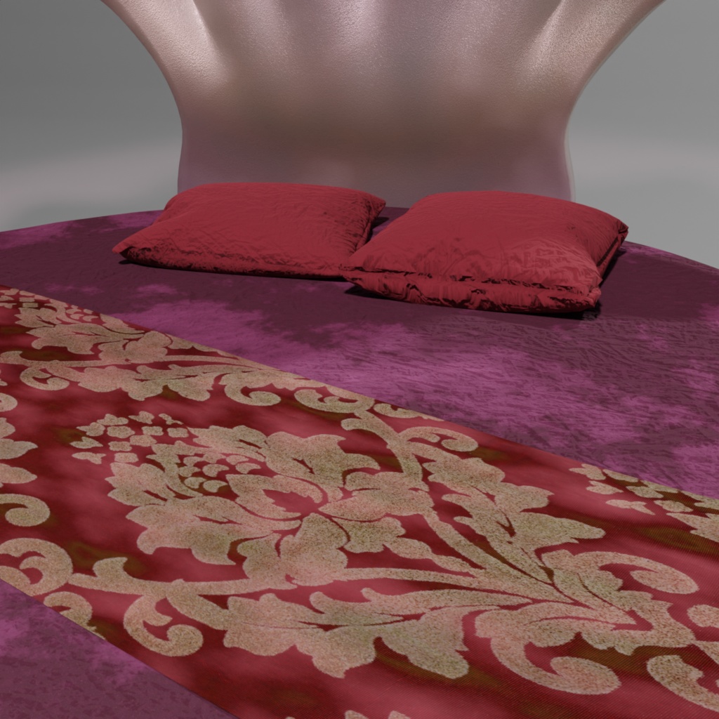 廃ラブホの貝殻べッド -Shell bed in an abandoned love hotel-