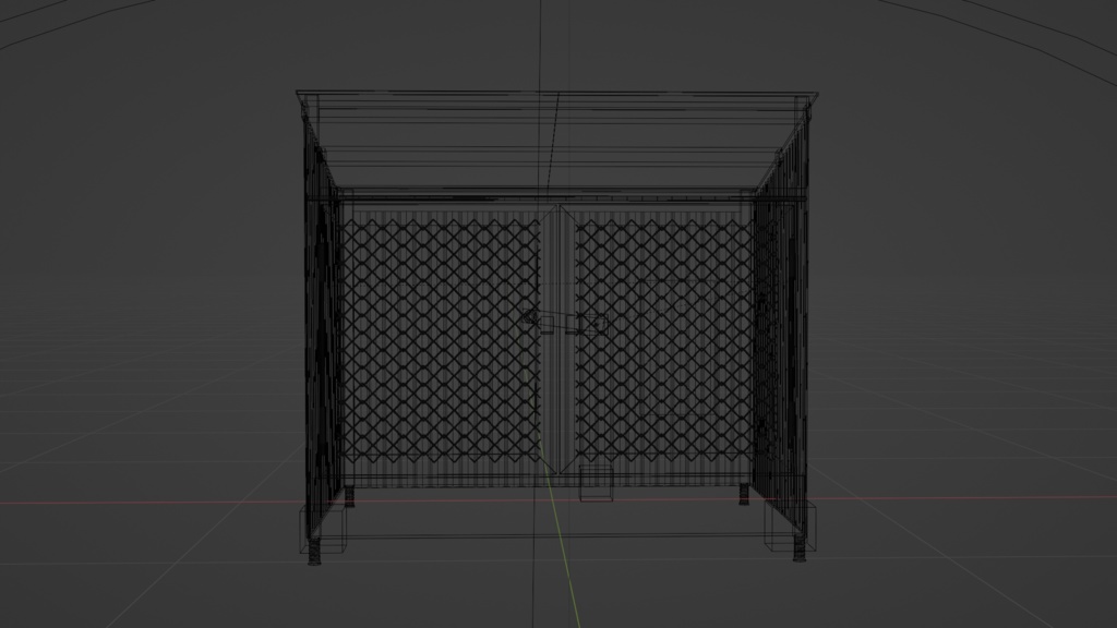 さびれたゴミステーション -Rusty garbage station-