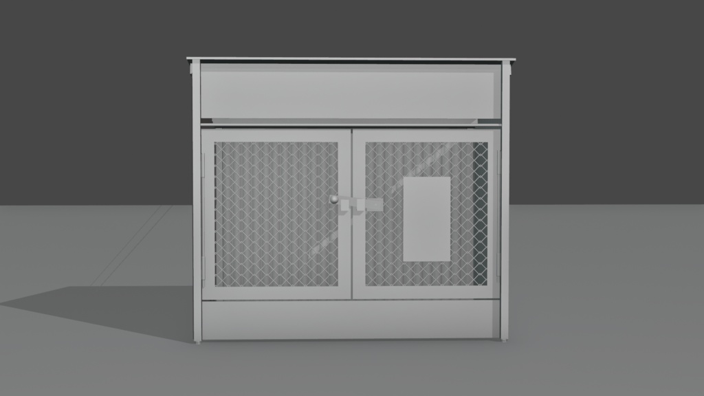 さびれたゴミステーション -Rusty garbage station-