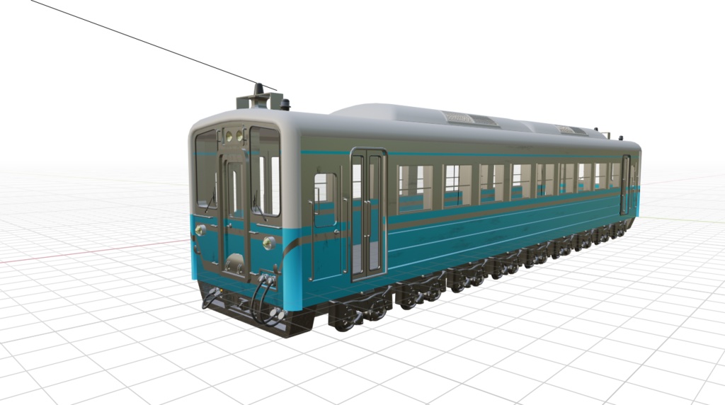 日本の青い電車 -Japanese Blue Train-