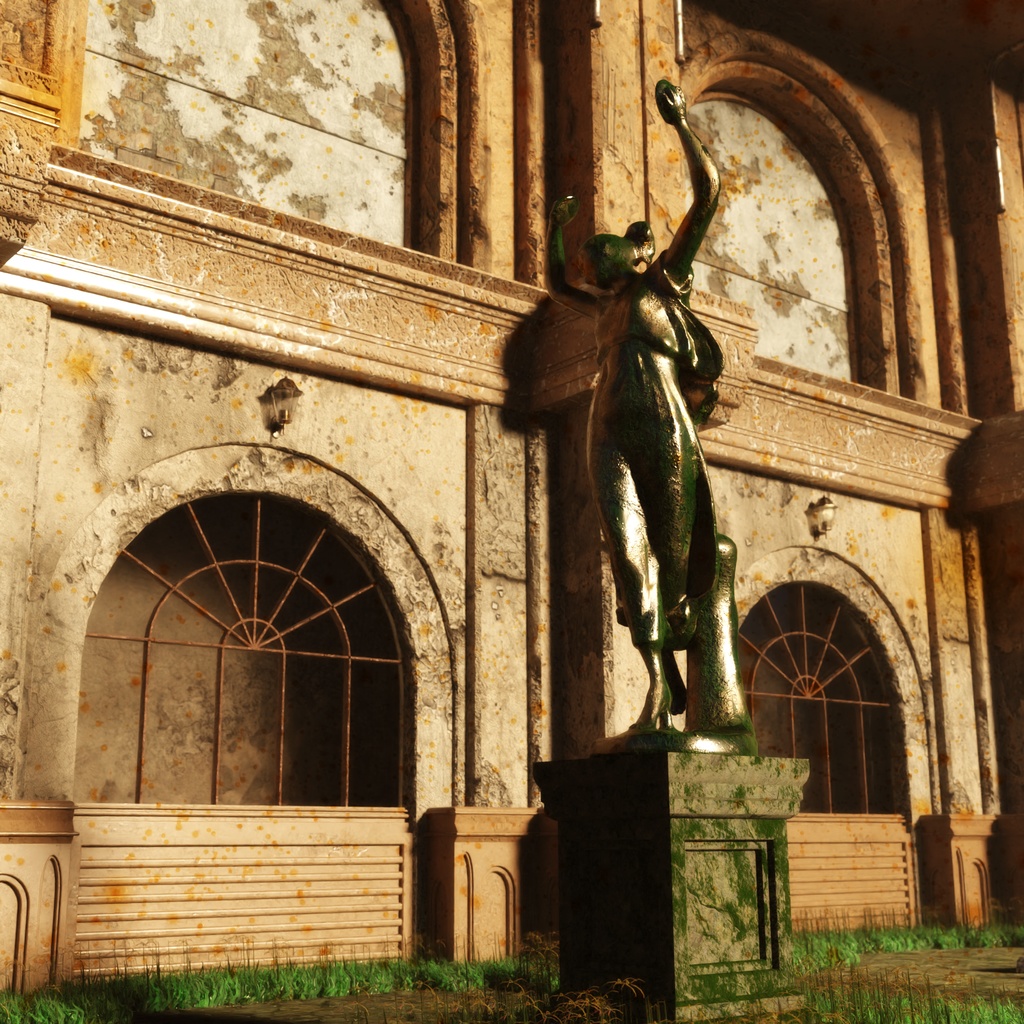 西洋風の廃墟 ~Western-style ruins~