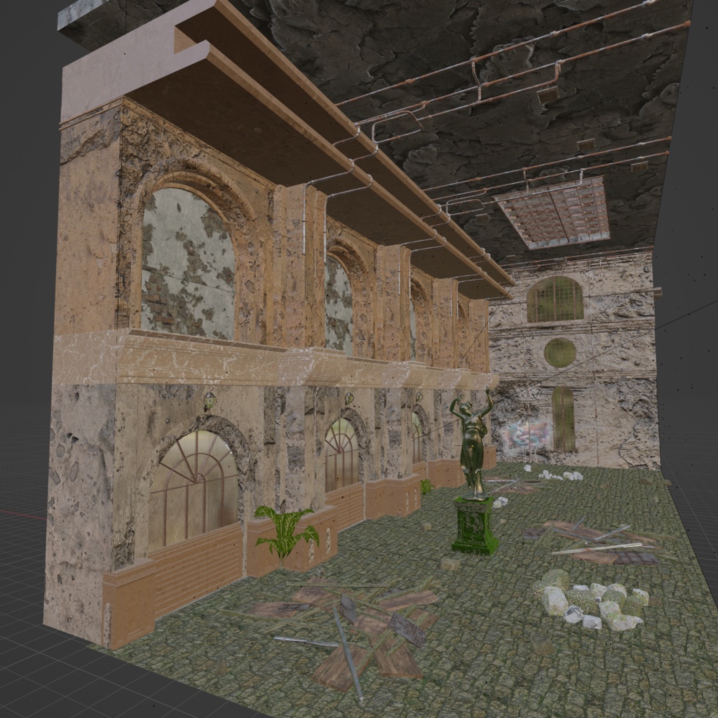 西洋風の廃墟 ~Western-style ruins~