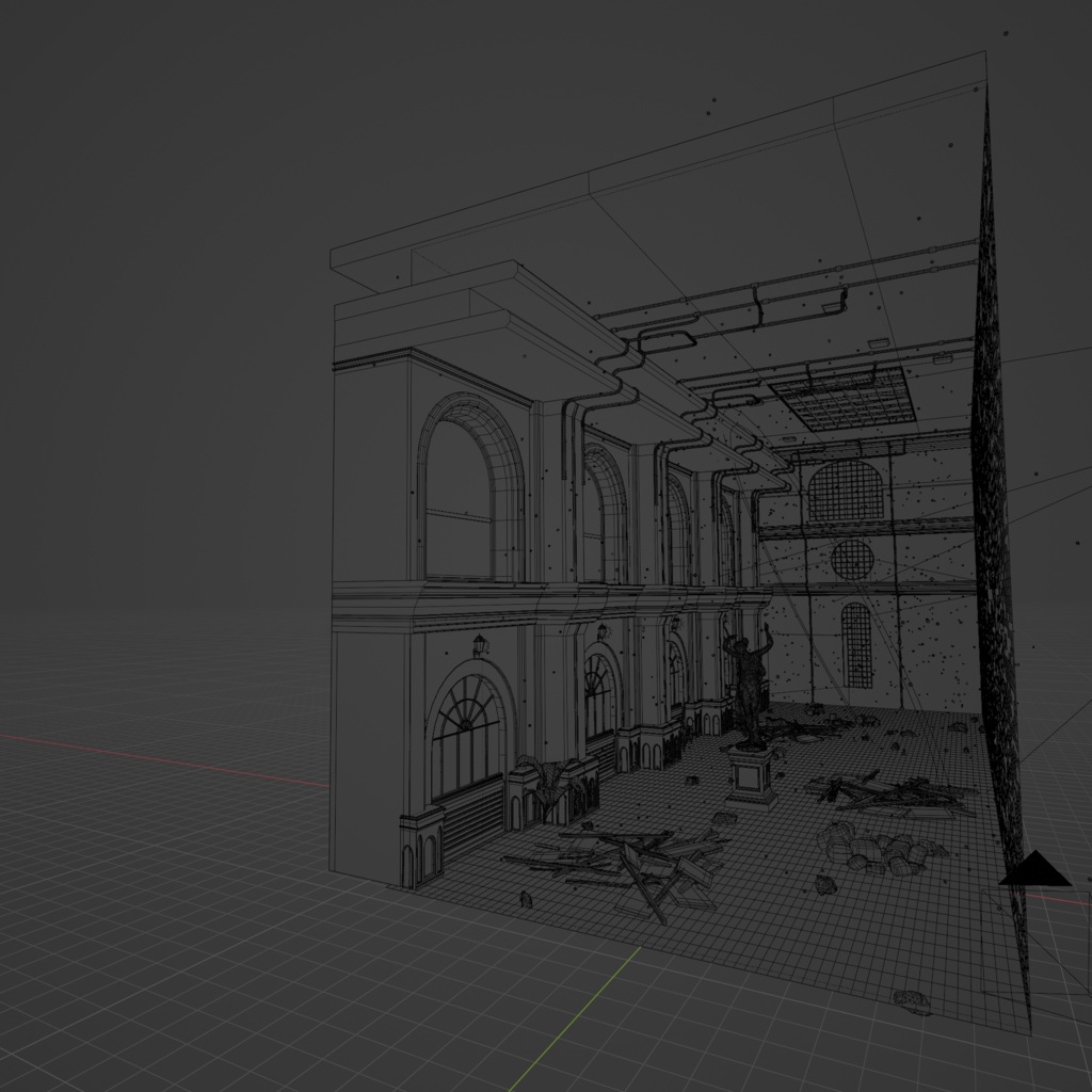 西洋風の廃墟 ~Western-style ruins~