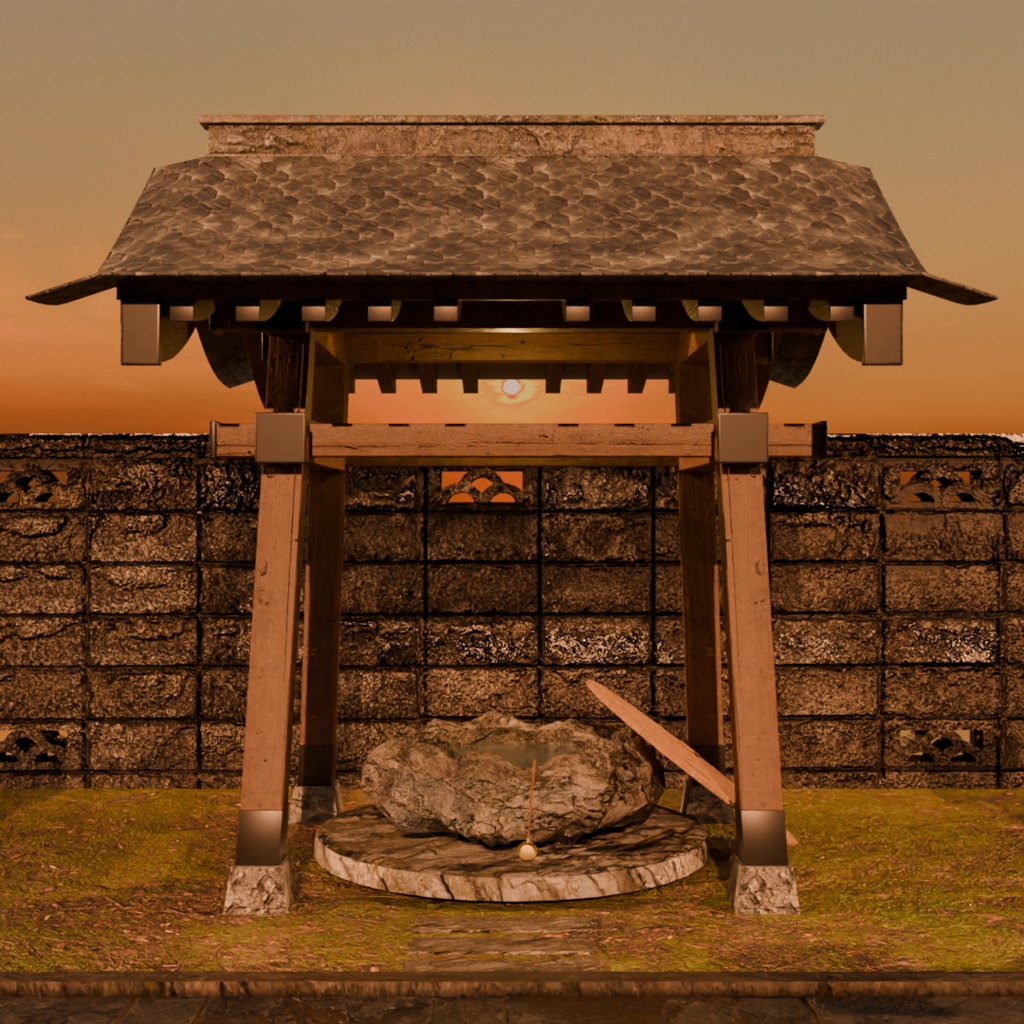 日本の神社の手水舎│Water Ablution Pavilion at Japanese Shrines