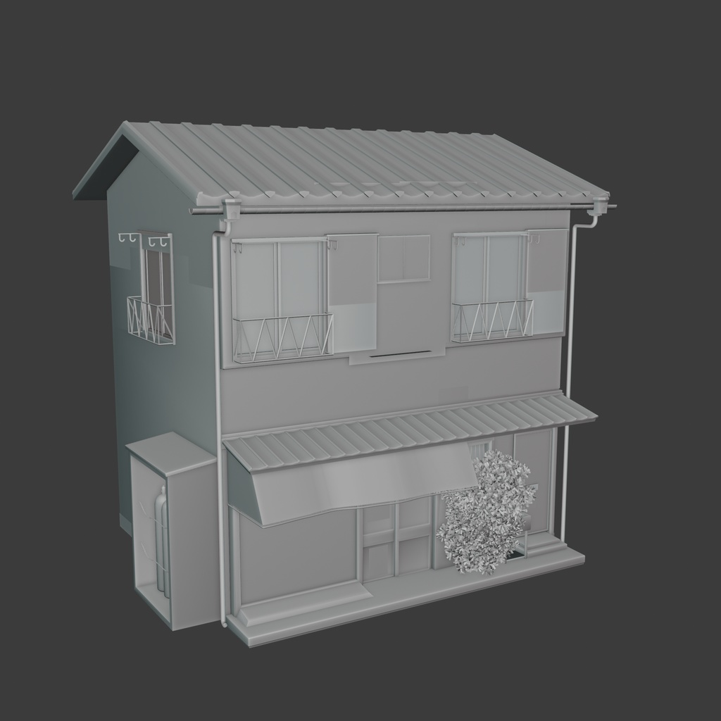 廃屋「魚正」│Abandoned Fish Store "Uomasa"