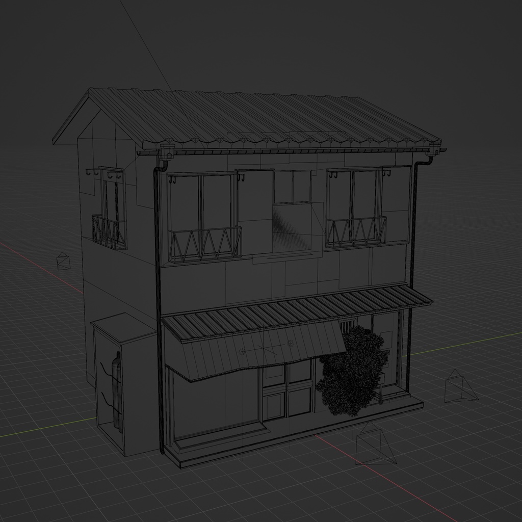 廃屋「魚正」│Abandoned Fish Store "Uomasa"