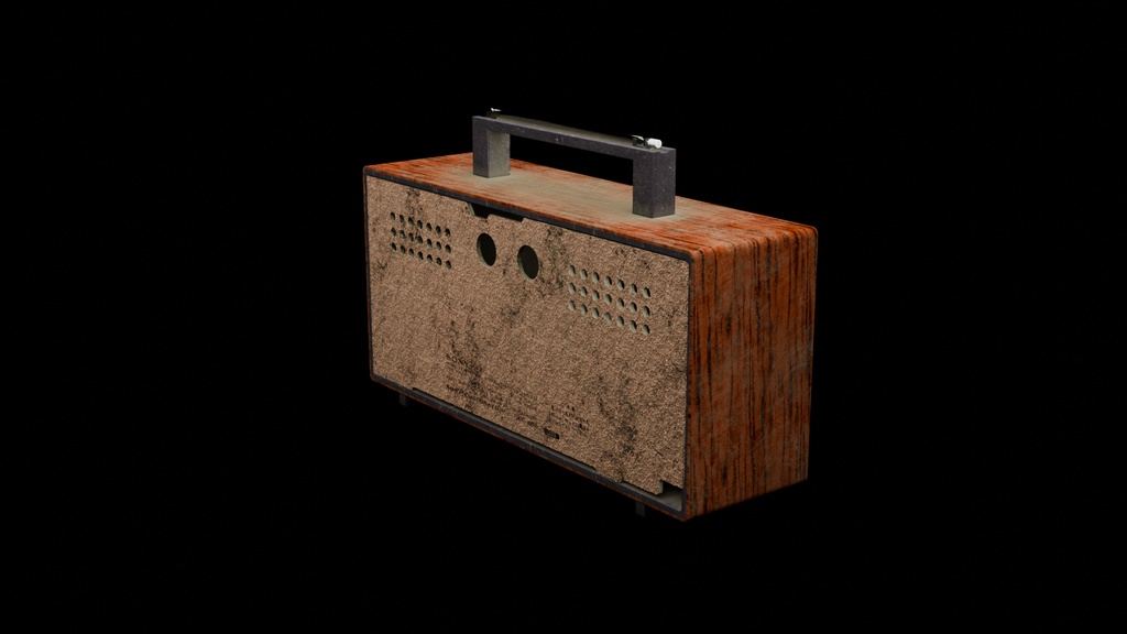 【fbxあり】昭和レトロなラジオ│Showa Retro Radio