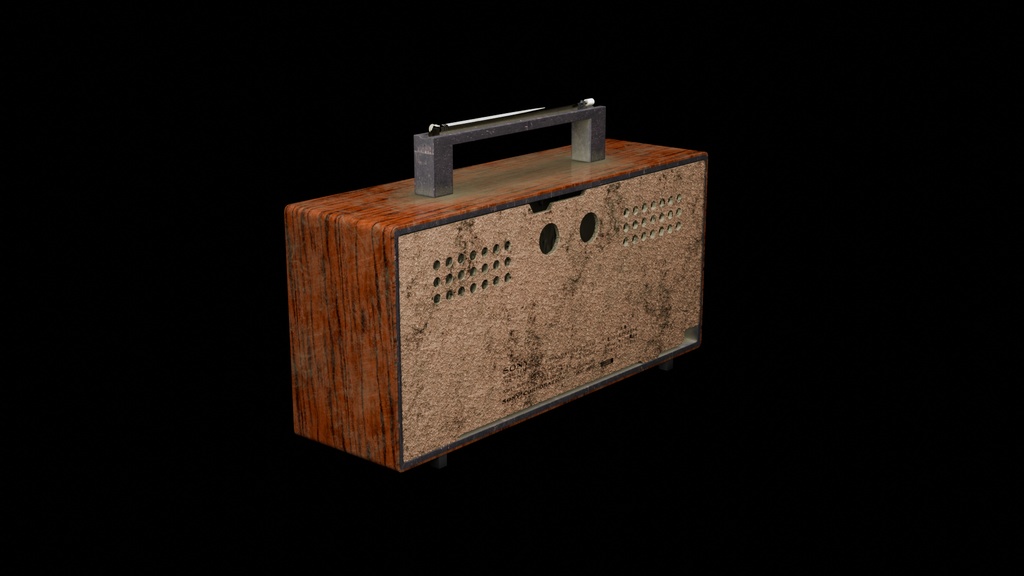 【fbxあり】昭和レトロなラジオ│Showa Retro Radio