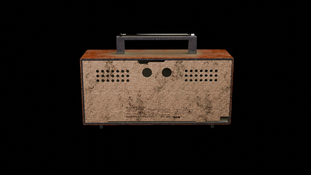 【fbxあり】昭和レトロなラジオ│Showa Retro Radio