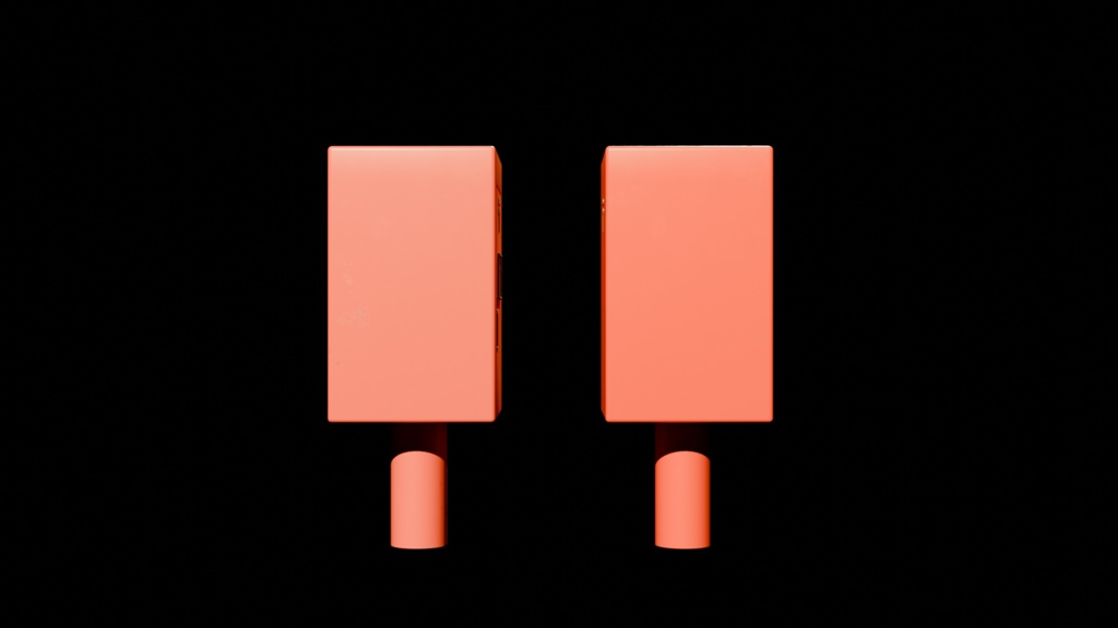 日本の郵便ポスト│Japanese Post│【fbxあり】