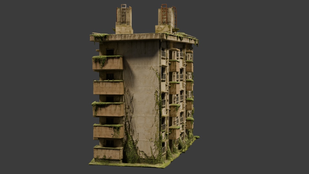 廃団地│Abandoned Housing Complex【FBX】