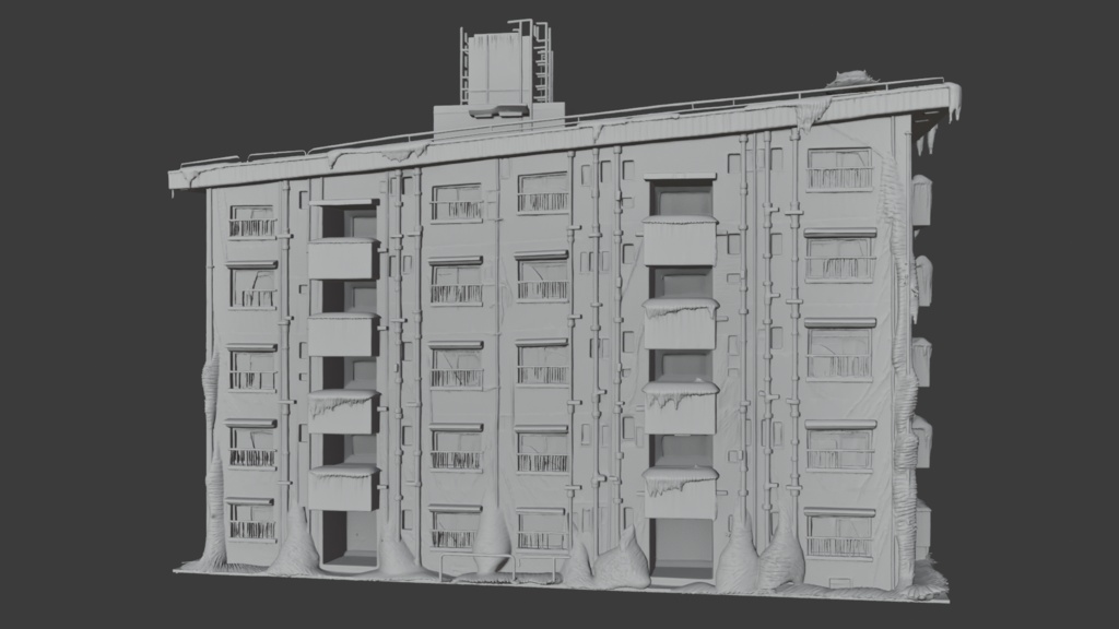 廃団地│Abandoned Housing Complex【FBX】