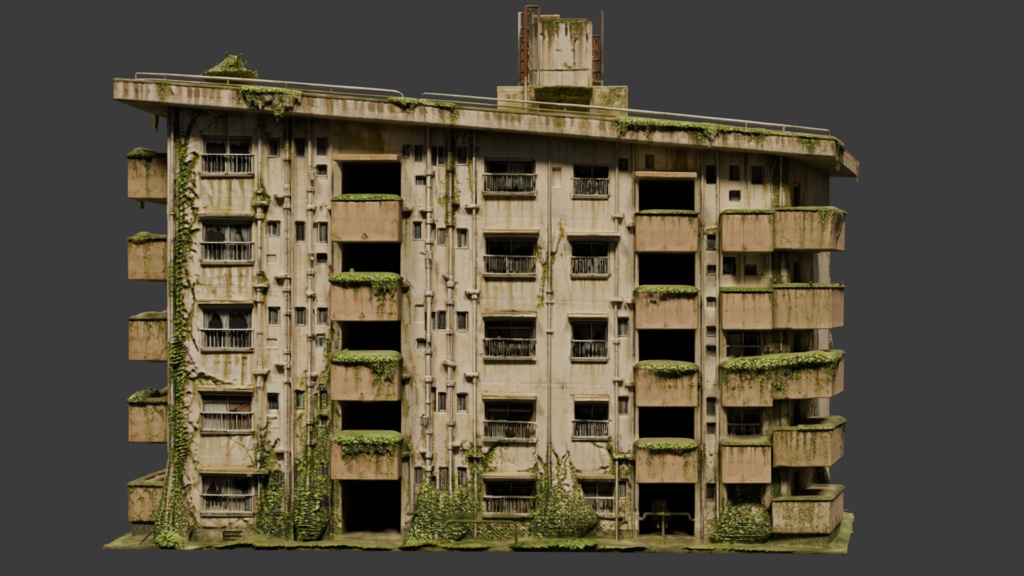 廃団地│Abandoned Housing Complex【FBX】