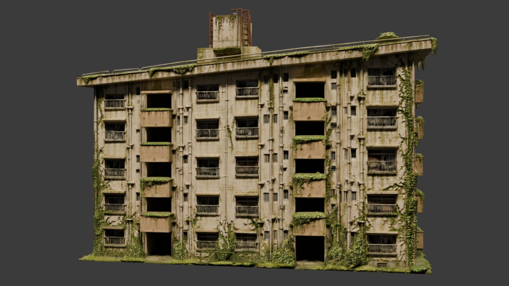 廃団地│Abandoned Housing Complex【FBX】