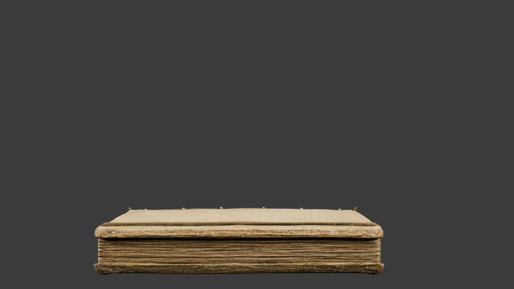 古びた日記│An Old Diary【FBX】