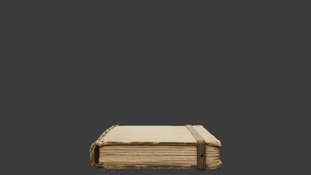 古びた日記│An Old Diary【FBX】