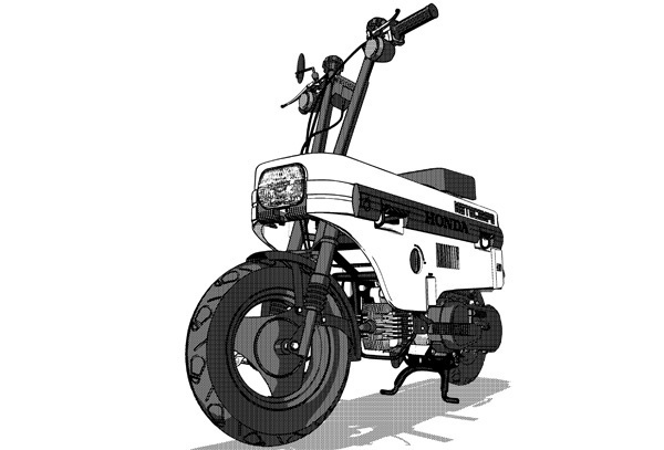 漫画・イラスト用3D素材 モトコンポ(CLIP STUDIO用 3Dオブジェクト)