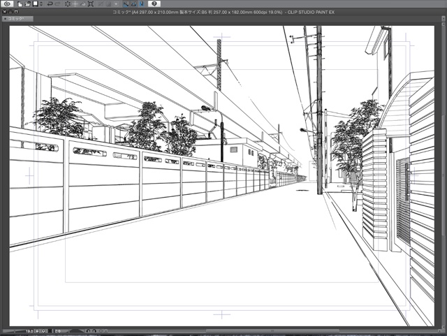 漫画背景用3D素材_「高架下公園」(CLIP STUDIO用 3Dオブジェクト)