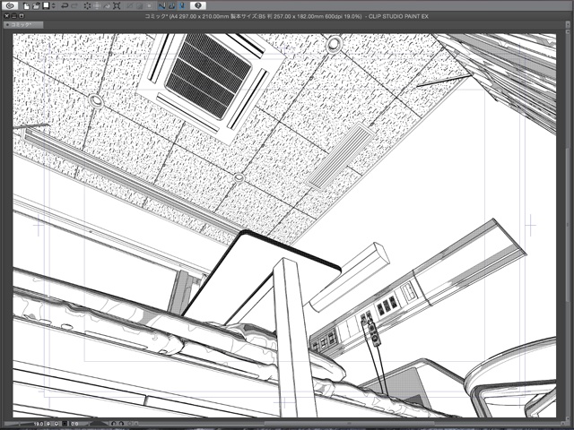 漫画背景用3D素材_「病院個室ベッド」(CLIP STUDIO用 3Dオブジェクト)