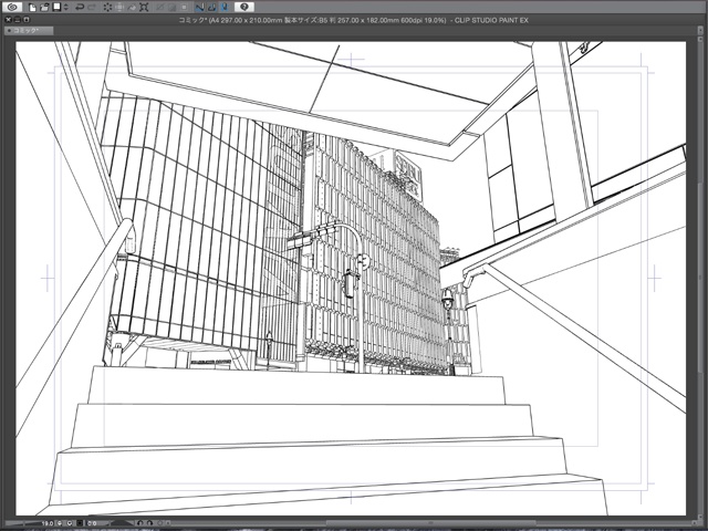 漫画背景用3D素材_「渋谷駅前」(CLIP STUDIO用 3Dオブジェクト)