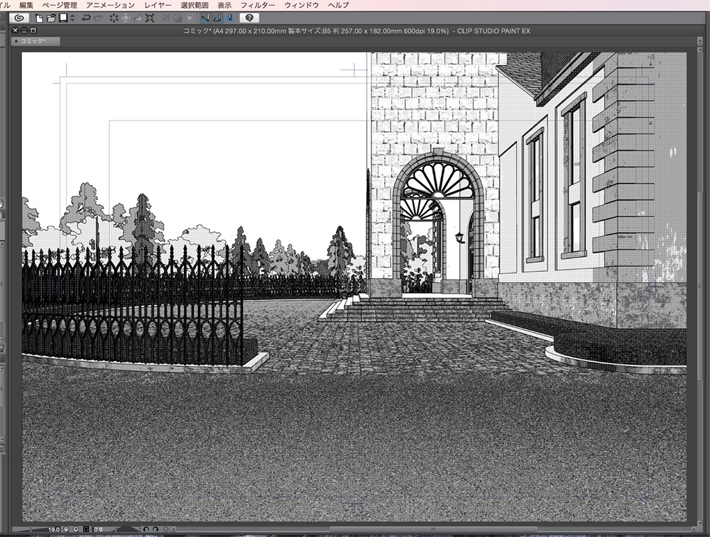 漫画背景用3D素材「チャペル」(CLIP STUDIO用 3Dオブジェクト.cs3o)