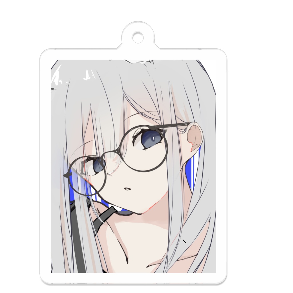 nemuneko アクリルキーホルダー