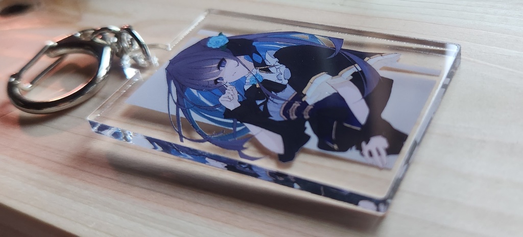 対立 アクリルキーホルダー