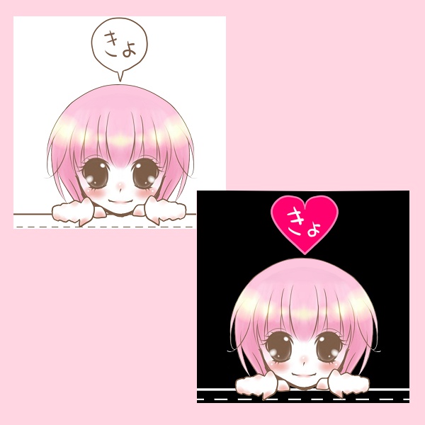 【2ver・全5色】ぽっけの「きょ」ジップパーカー