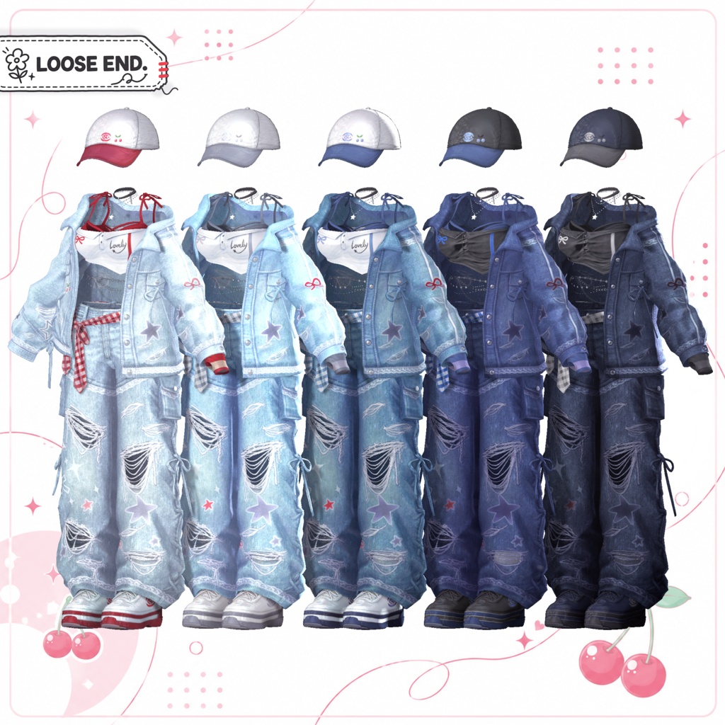 ✨セール中✨ Cherish Denim【20アバター対応】