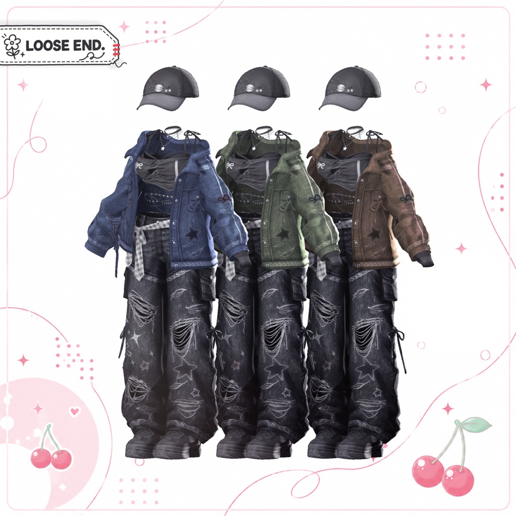 ✨セール中✨ Cherish Denim【20アバター対応】