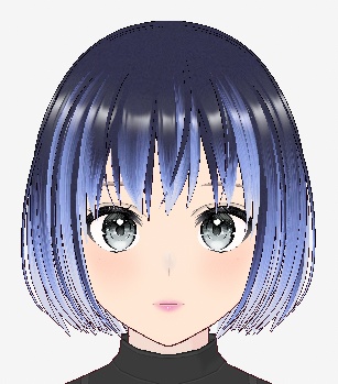 Hair dark ocean 