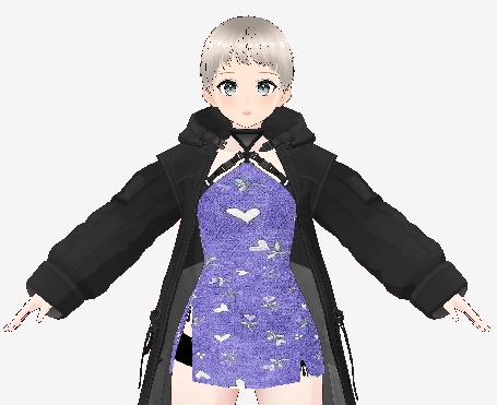 Dress lilac city (whole outfit)