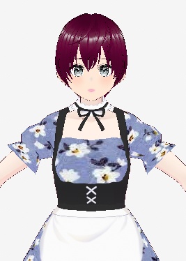 Dress floral maid  